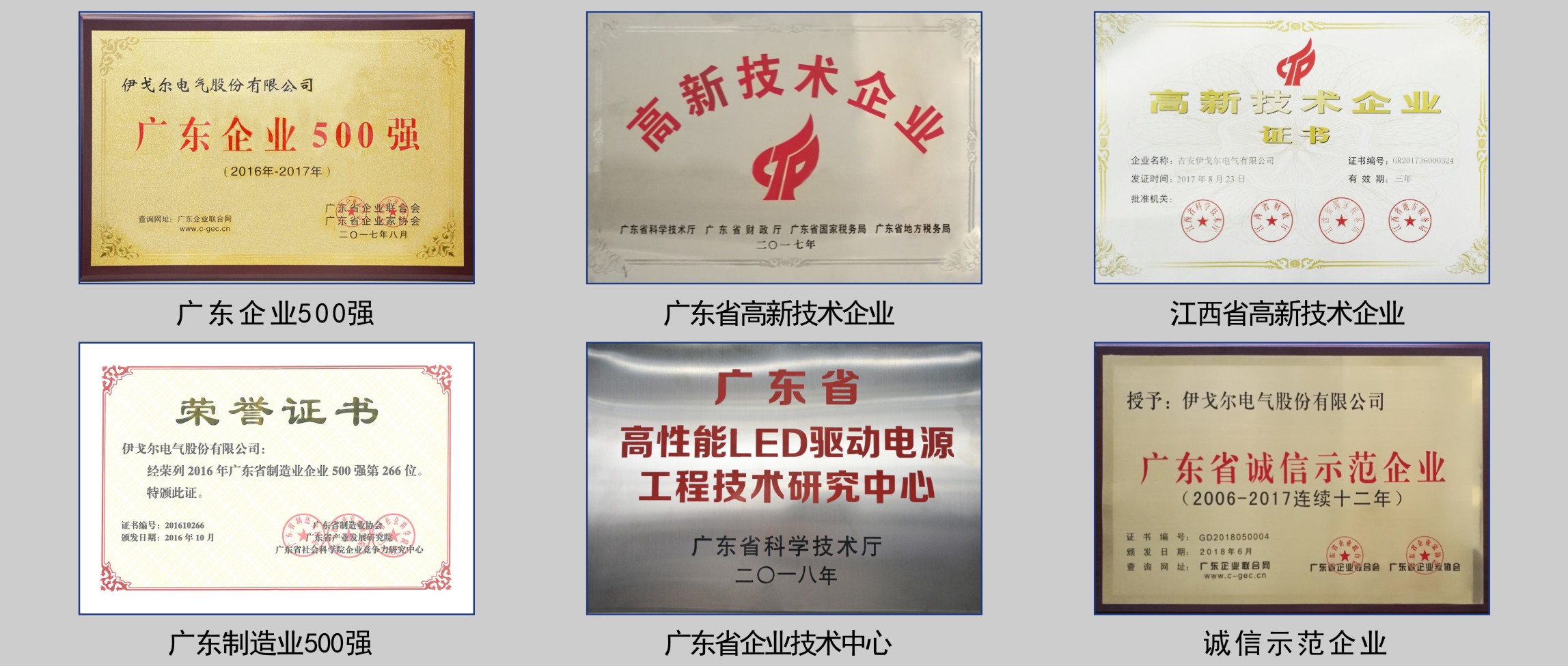 公司榮譽